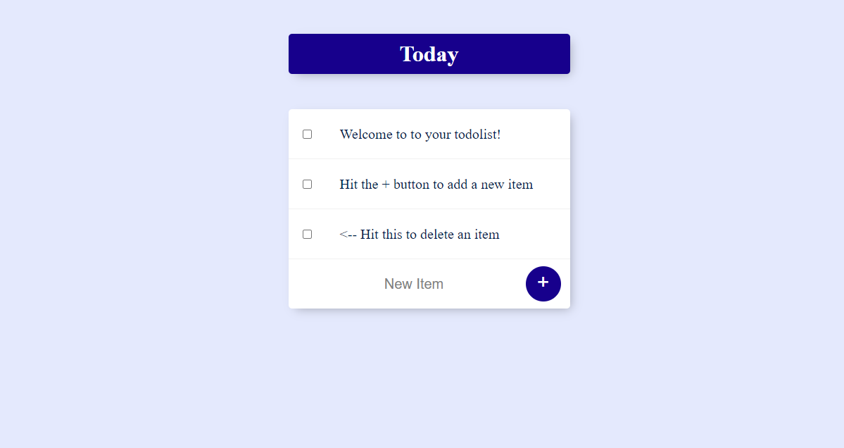 responsive todolist website